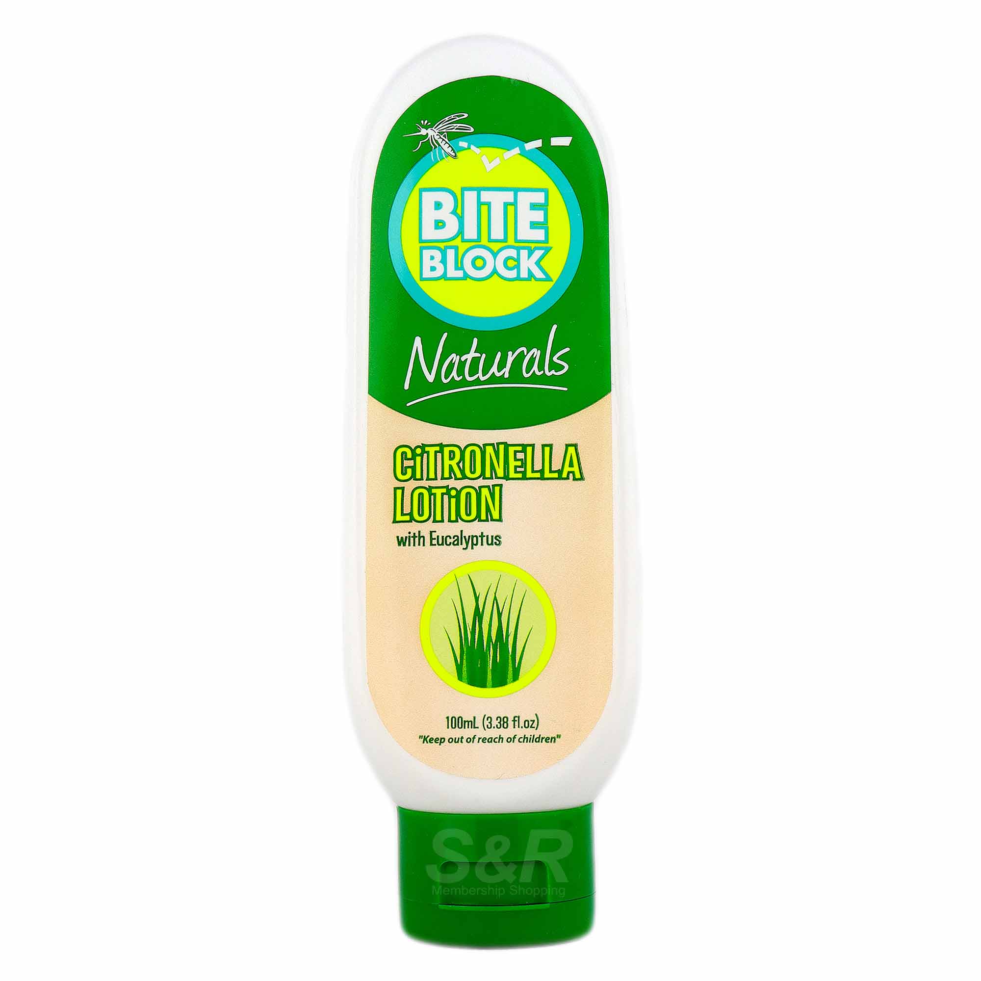 Bite Block Naturals Citronella Lotion with Eucalyptus 100mL